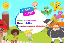 Convite Bita Invitation GIF - Convite Bita Invitation For Kids GIFs
