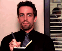 Ryan Howard Bj Novak GIF - Ryan Howard Bj Novak Taking Notes GIFs
