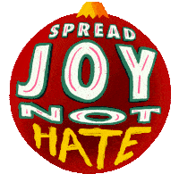 Spread Joy Not Hate La Sticker - Spread Joy Not Hate La Los Angeles Stickers
