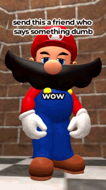Who Asked Mario GIF - Who Asked Mario Dont Ask GIFs