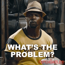 What'S The Problem Hale Caesar GIF - What'S The Problem Hale Caesar Terry Crews GIFs