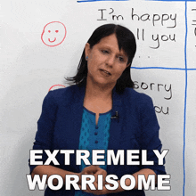 Extremely Worrisome Rebecca GIF - Extremely Worrisome Rebecca Engvid GIFs