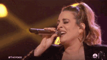 Singing The Voice GIF - Singing The Voice High Note GIFs