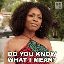 Do You Know What I Mean Nia GIF - Do You Know What I Mean Nia Twenties GIFs
