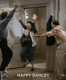 Friday Happydance GIF - Friday Happydance Seinfeld GIFs