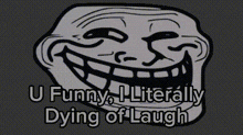 Troll Laugh GIF