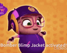 Nickelodeon Abby Hatcher GIF - Nickelodeon Abby Hatcher Bomber Blimp Jacket GIFs