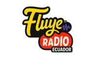 a logo for fluye radio ecuador is shown