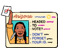 Vote Az Election Sticker - Vote Az Election Election Season Stickers