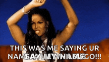Say My Name Janet Jackson GIF