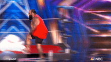 Run And Jump Over The Lazy Generation GIF - Run And Jump Over The Lazy Generation America'S Got Talent GIFs