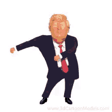 Donald Trump Floss GIF