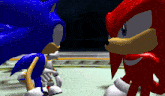 Sonic Heroes Knuckles GIF