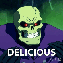 Delicious Scare Glow GIF - Delicious Scare Glow Masters Of The Universe Revelation GIFs