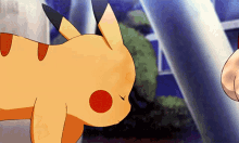 smeargle pikachu hug pokemon