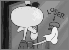 Loser GIF - Spongebob Squarepants Squidward Vandal GIFs
