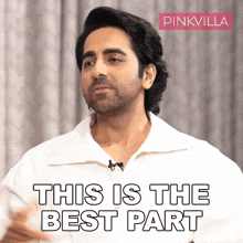 This Is The Best Part Ayushmann Khurrana GIF - This Is The Best Part Ayushmann Khurrana Pinkvilla GIFs