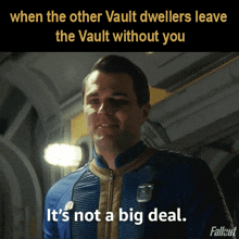 When The Other Vault Dwellers Leave Without You Chet GIF - When The Other Vault Dwellers Leave Without You Chet Fallout GIFs