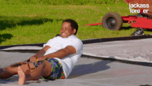 Time To Fly Davon Wilson GIF - Time To Fly Davon Wilson Jackass Forever GIFs