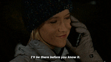 Chicago Med Hannah Asher GIF - Chicago Med Hannah Asher Ill Be There Before You Know It GIFs