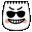 a close up of a notepad with a smiley face and sunglasses on it .