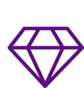 Vanesa Diamond Sticker - Vanesa Diamond Violet Stickers