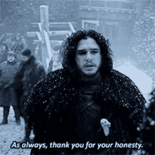 Game Of Thrones Jon Snow GIF - Game Of Thrones Jon Snow As Always GIFs