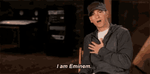 I Am Eminem. GIF - Eminem Rapgod Rapper GIFs