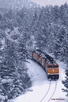 Train Snow GIF - Train Snow Merry Christmas GIFs