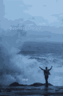 Business Closed Me GIF