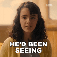a girl says he 'd been seeing in front of a window