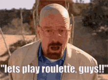 Walter White Fall Roulette GIF