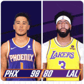 Phoenix Suns (98) Vs. Los Angeles Lakers (80) Third-fourth Period Break GIF - Nba Basketball Nba 2021 GIFs