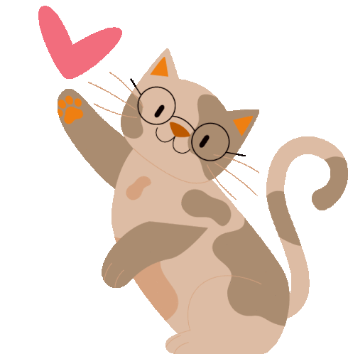 Timaa_cat Love Sticker - Timaa_cat Cat Love Stickers