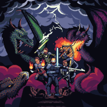 I Fight Dragons Chiptune GIF