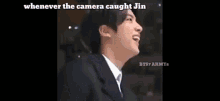 Jin Laughing GIF - Jin Laughing GIFs
