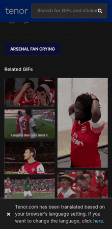 Arsenal For Life GIF - Arsenal For Life GIFs