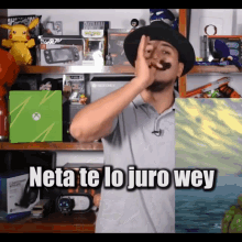 Te Lo Juro Neta GIF - Te Lo Juro Neta Señor Del Bigote GIFs