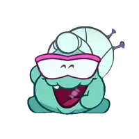 a cartoon frog wearing glasses and a hat