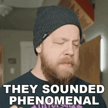 They Sounded Phenomenal Ryan Bruce GIF - They Sounded Phenomenal Ryan Bruce Fluff GIFs