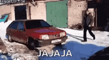 Jajaja Break Car GIF - Jajaja Break Car Kick Car GIFs