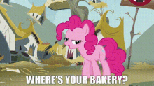 My Little Pony Pinkie Pie GIF - My Little Pony Pinkie Pie Wheres Your Bakery GIFs