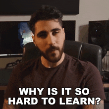 Why Is It So Hard To Learn Rudy Ayoub GIF