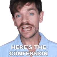 Heres The Confession Robin James Sticker - Heres The Confession Robin James Ill Be Honest Stickers