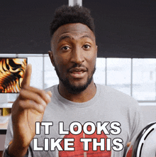 It Looks Like This Marques Brownlee GIF - It Looks Like This Marques Brownlee This Is How It Looks GIFs