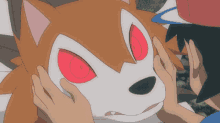 Pokémon Dusk Lycanroc GIF - Pokémon Dusk Lycanroc Red Eyes GIFs