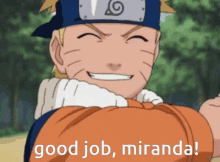Good Job Miranda GIF - Good Job Miranda Naruto GIFs