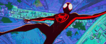 across the spider verse spider man miles morales spider verse into the spider verse