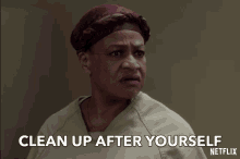 Clean Up After Yourself Not My Job GIF - Clean Up After Yourself Not My Job You Nasty GIFs