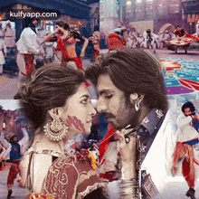 ramleela deepika padukone ranveer singh i had to make like 5 different versions of this set to compare and choose the best so much effort